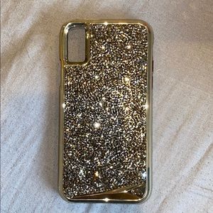 case mate - Iphone X - super glitter case!